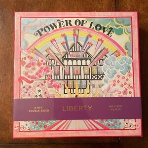 New Liberty Power of Love 500 Piece Double Sided Puzzle with Shaped pieces